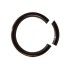 Black segment ring from 1.2 to 3.2mm