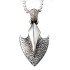 KoolKatana pendant with ball chain in dragon skin look