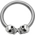Clamp ball ring BCR, with two skulls