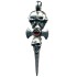 Pendant sword with skull