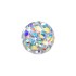 3mm crystalline screw ball with 1.2mm thread