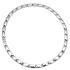 Necklace made of stainless steel, length 46cm, snap clasp