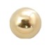 14k gold solid screw ball 1.6mm thread