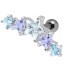 Helix Ear Piercing with Sterling Silver Design 464