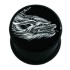 Plastic picture plug, motif: GHOST DRAGON