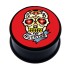 Plastic picture plug, motif CARNIVAL IN MEXICO RED