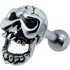 Helix ear piercing skull