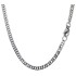 Flat curb chain made of stainless steel in several lengths