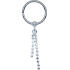 Tragus or helix piercing 925 sterling silver motif with 316L ring TIP1630