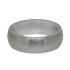 Steel ring curved and matted, ring height 7mm