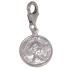 Pendant coin with Queen Elizabeth made of 925 sterling silver