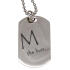 Pendant dog tag 20x36mm made of shiny polished stainless steel with individual engraving
