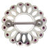 Nipple piercing shield goddess made of 925 sterling silver 12mm