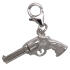 Pendant revolver for bracelet or chain