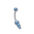 PMFK rod with a titanium screw-on design 1.6mm thick