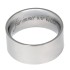 Stainless steel ring smooth and shiny 9.8mm wide with individual engraving