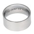 Stainless steel ring smooth and shiny 9.8mm wide with individual engraving