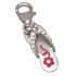 Charm pendant flip-flop to hang in a charm bracelet