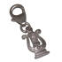 Harp pendant made of 925 sterling silver