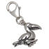 Pendant pelican made of 925 sterling silver
