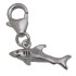Shark pendant made of 925 sterling silver
