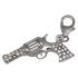 Pendant gun made of 925 sterling silver