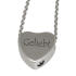 Ash pendant heart made of 361l stainless steel high gloss polished