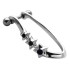 316L Helix Piercing 1.2x6m with silver design
