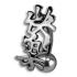 Titanium, bananabell, chinese design, Happiness 1.6x10mm
