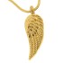 Ash pendant stainless steel wings