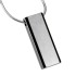 Pendant made of stainless steel Square Design