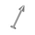 Mini labret with screw-on tip 1.0mm and 1.2mm