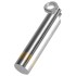 Pendant steel in the shape of a cylinder with gold stripes