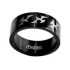 Steel ring with PVD coating 277