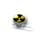 Titanium Attachment for Dermal Anchor - Radioactive