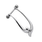 Helix ear piercing 1.2x6mm with sterling silver design 201