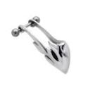 Helix ear piercing 1.2x6mm with 925 sterling silver design 202