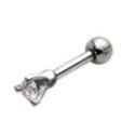 Helix ear piercing with a crystal 250