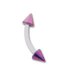 PMFK rod with titanium spikes