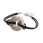 LASER ENGRAVING: Bracelet with engraving of love in various languages - love internationally