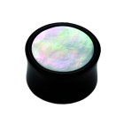 Organix ear plug with mother-of-pearl, diameter selectable