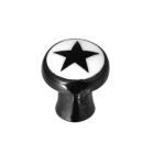 Organix plug with star motif, different sizes