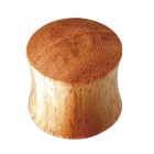 Organix plug made of teak wood, size selectable