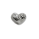 Screw attachment for 1.2mm labret heart with writing LOVE