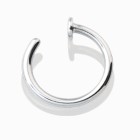 Open nose or lip ring in two strengths made of surgical steel in three sizes