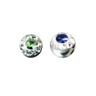 Crystalline screw ball with many crystals