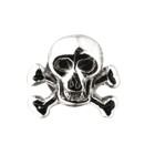 316L steel attachment for 1.2mm barbells skull