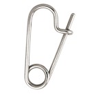 Ear piercing safety pin