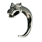 Ear piercing stretcher in dragon design