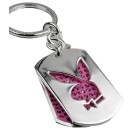 Playboy keychain 2 pieces pink, B-stock